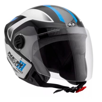 CAPACETE PRO TORK NEW LIBERTY TREE PRO BRILHANTE 58 AZUL